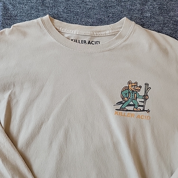 Adventure Graphic Long Sleeve Tee - Cream - Picture 3 of 6